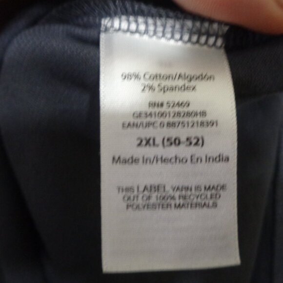 George Long Sleeve Polo Shirt Men sz 2XL - Picture 5 of 5